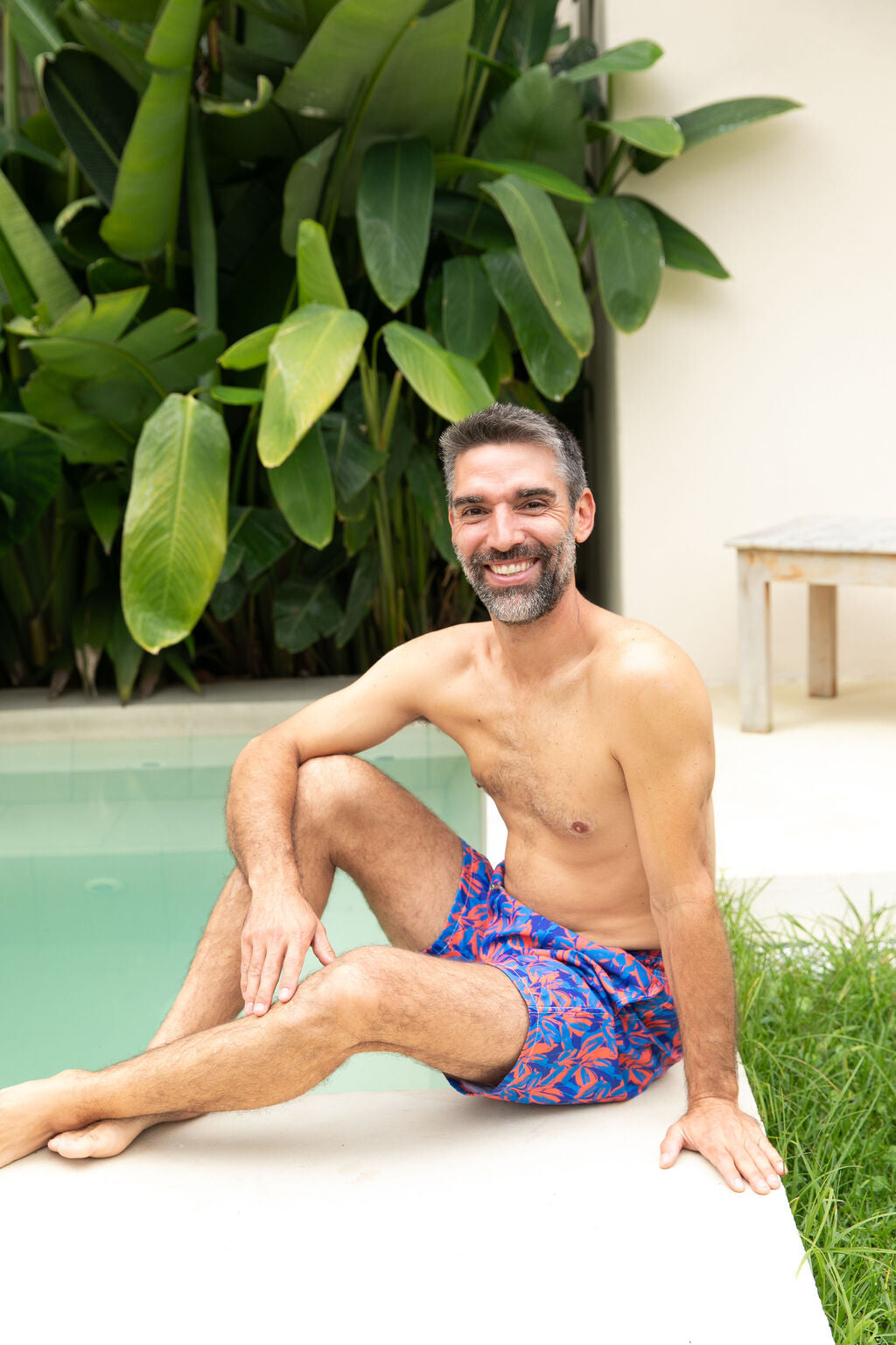 Pantaloneta Hombre Blue Forest