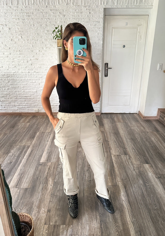 Blusa Hilo Negra