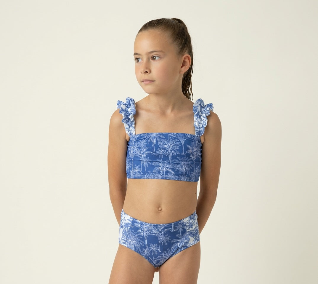 Bikini Flippa Blue Plams