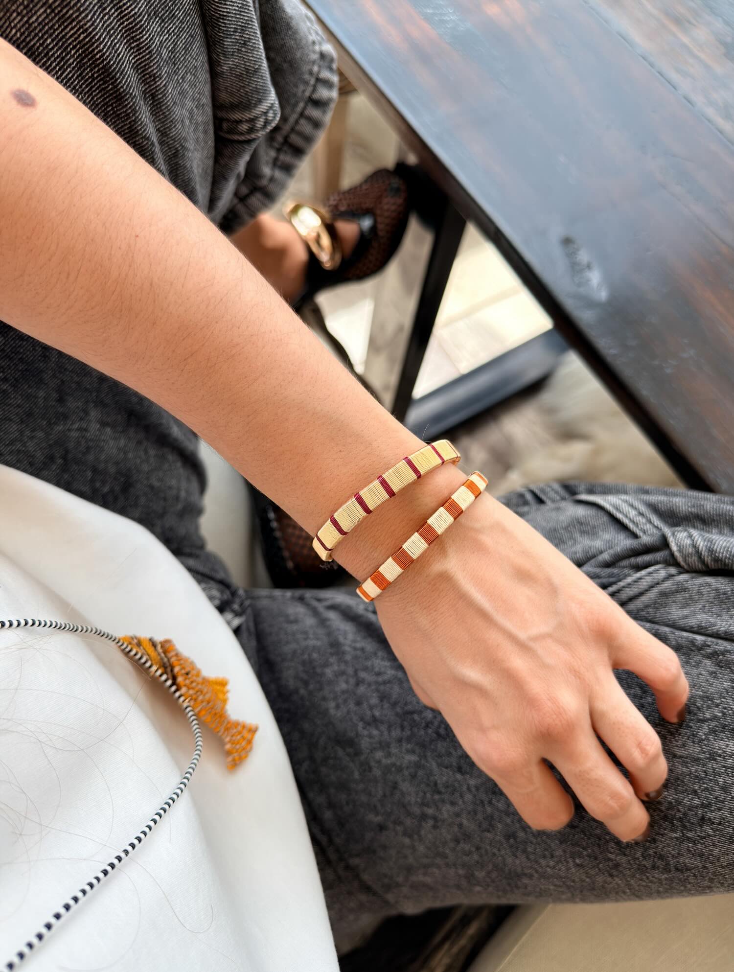 PULSERA EARTH LAYERS