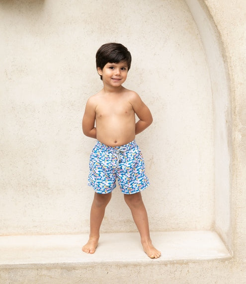 Pantaloneta Niño Multicolors Surf
