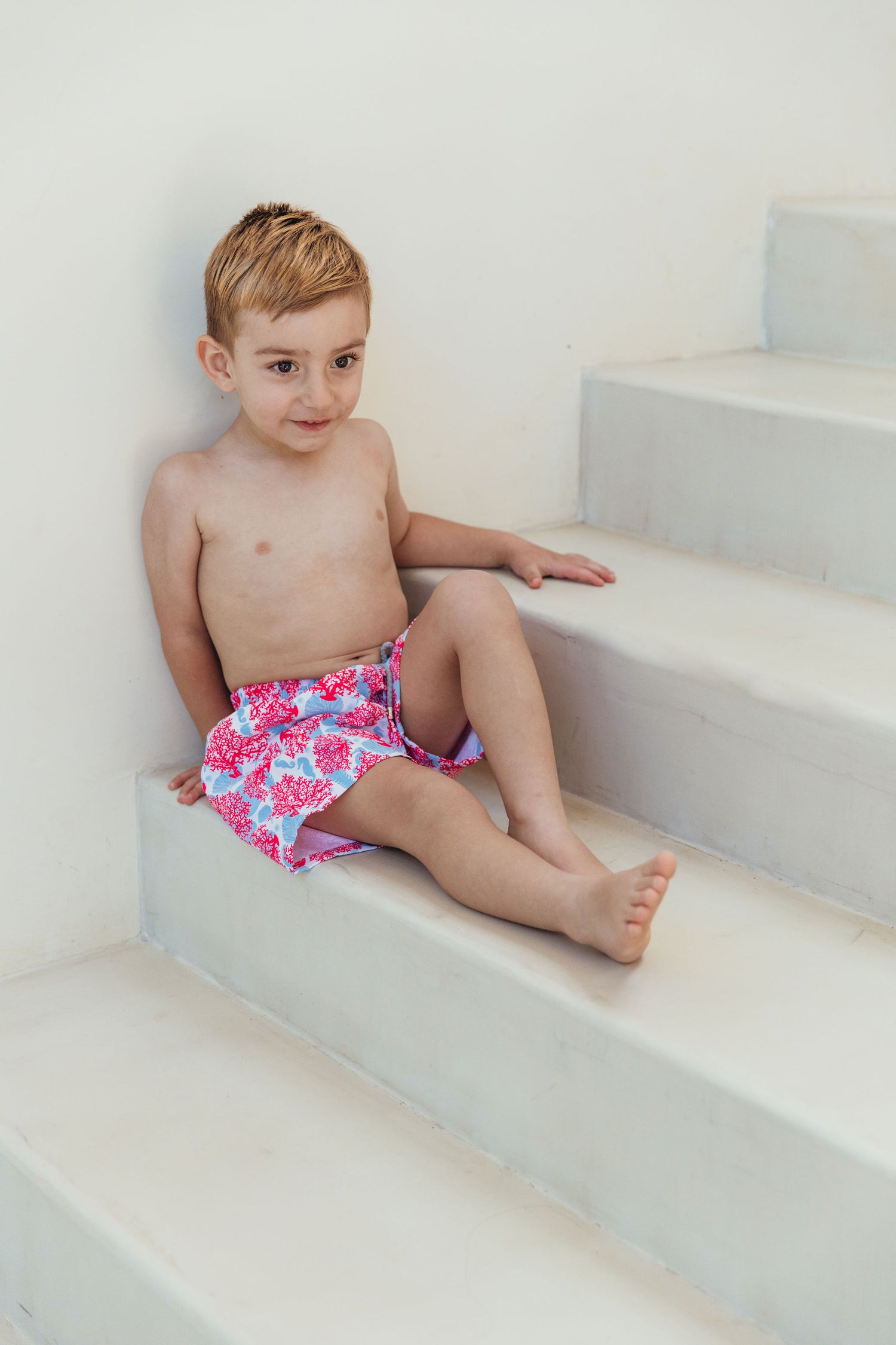 Pantaloneta Niño Red Reef