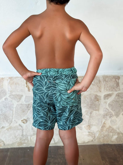 Pantaloneta Niño Green Forest