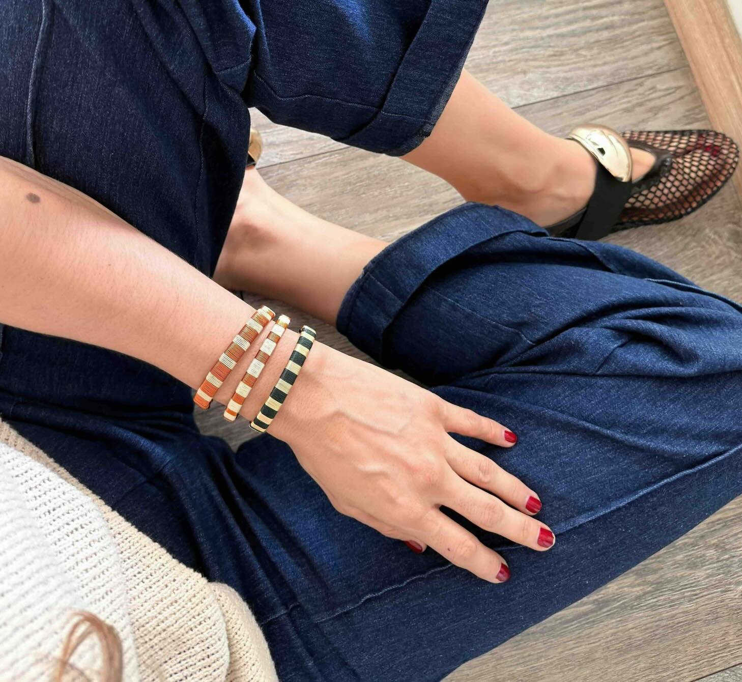 PULSERA EARTH LAYERS