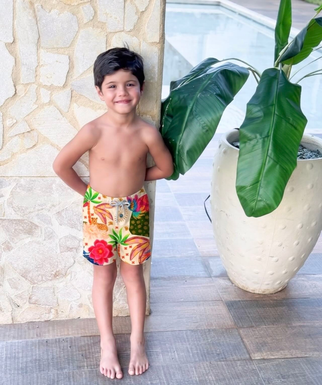 Pantaloneta Niño Tropical AWA
