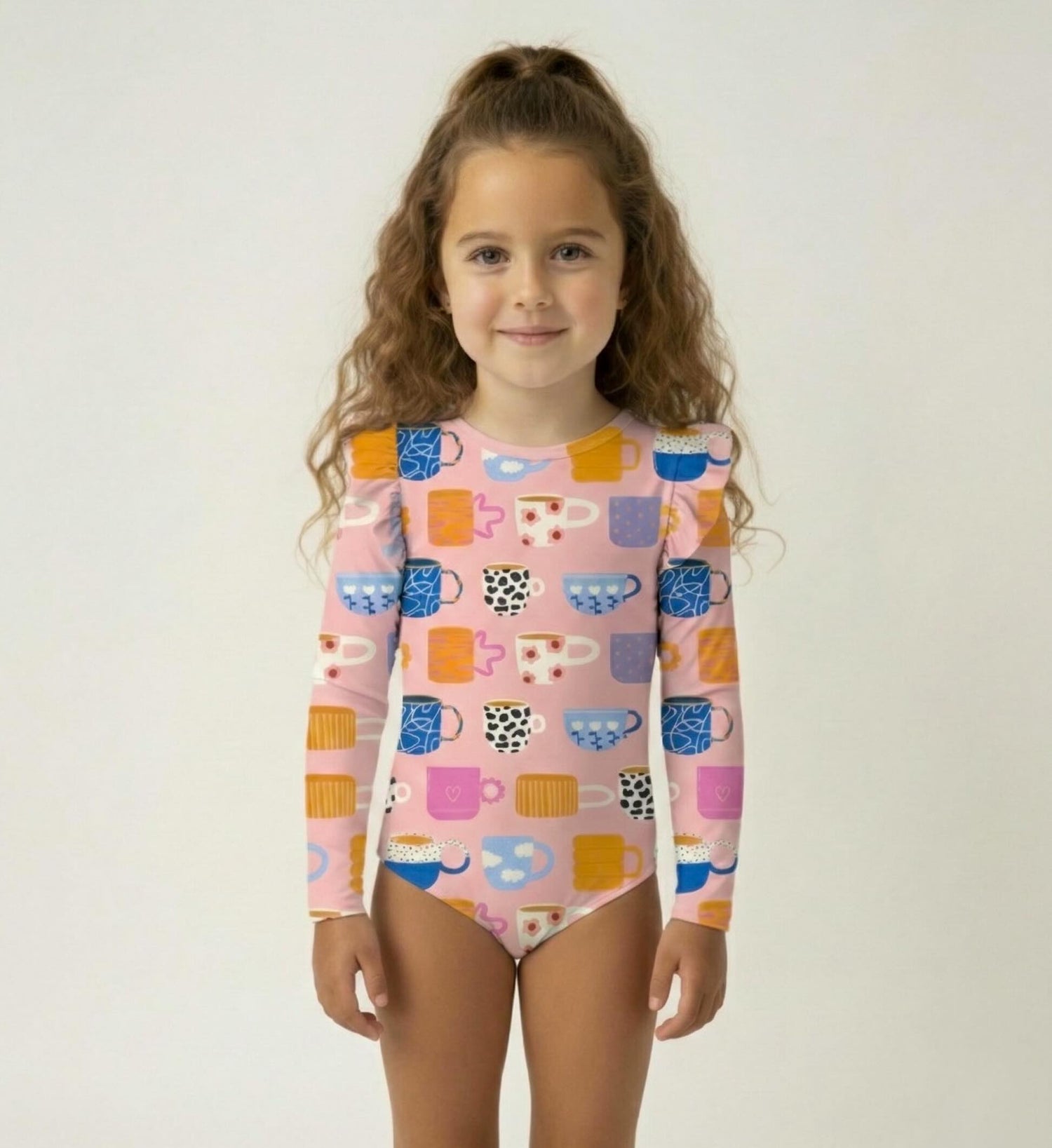 Rebeca Shiny Pink Tea Time