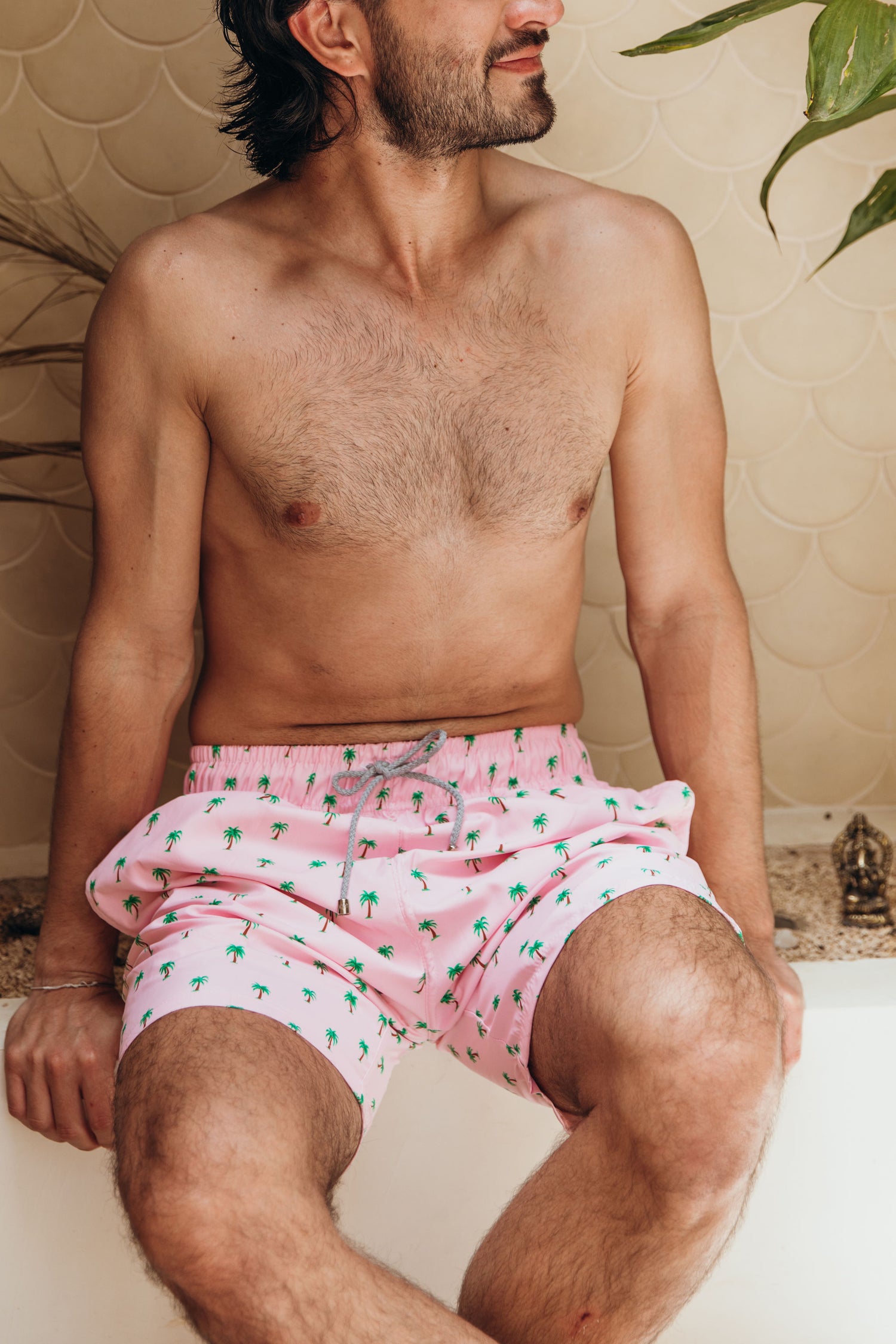 Pantaloneta Hombre Mini Palms