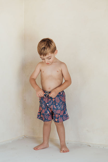 Pantaloneta Niño Deep Ocean