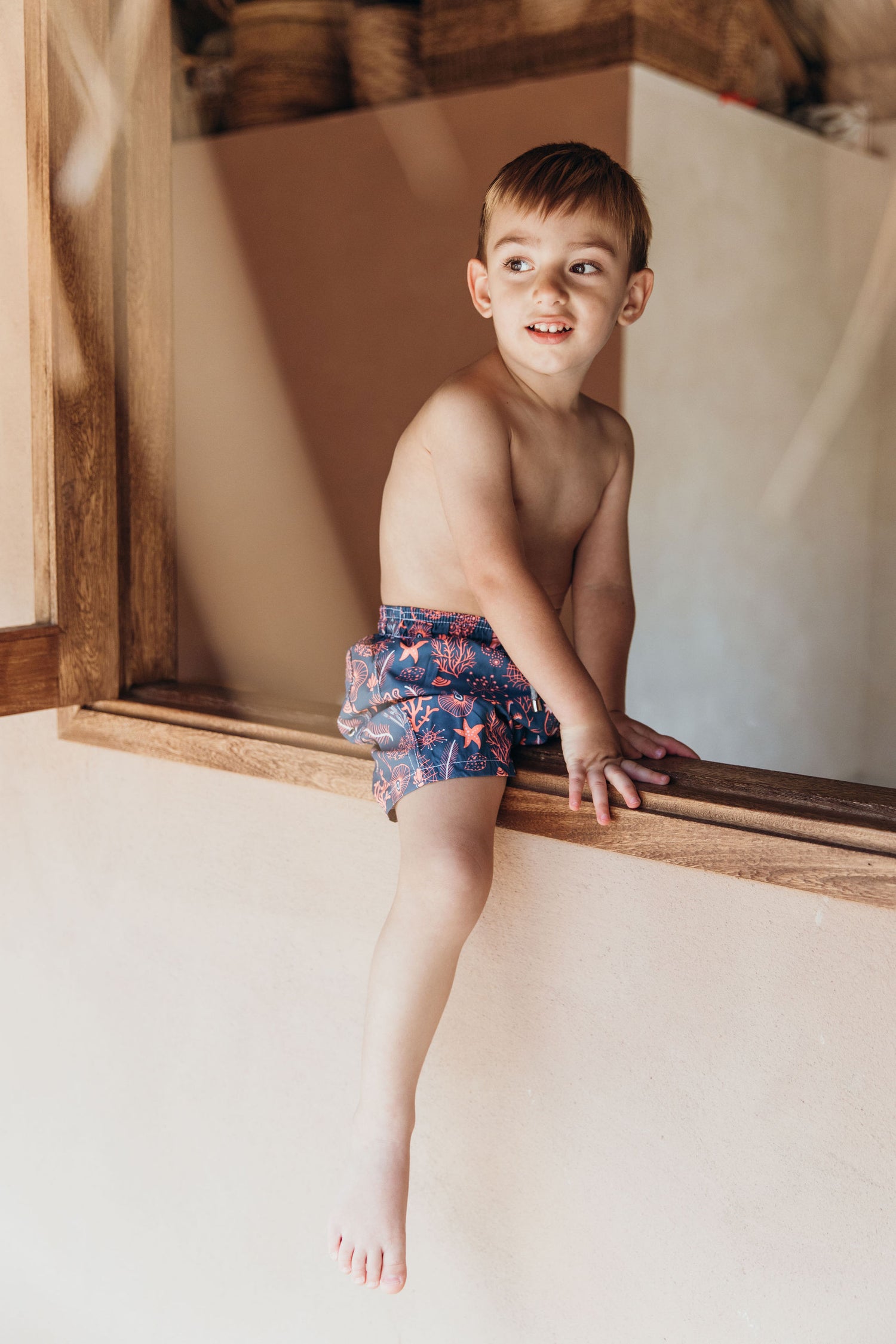 Pantaloneta Niño Deep Ocean